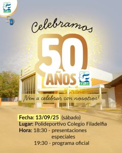 Invitación Celebración 50 Aniversario